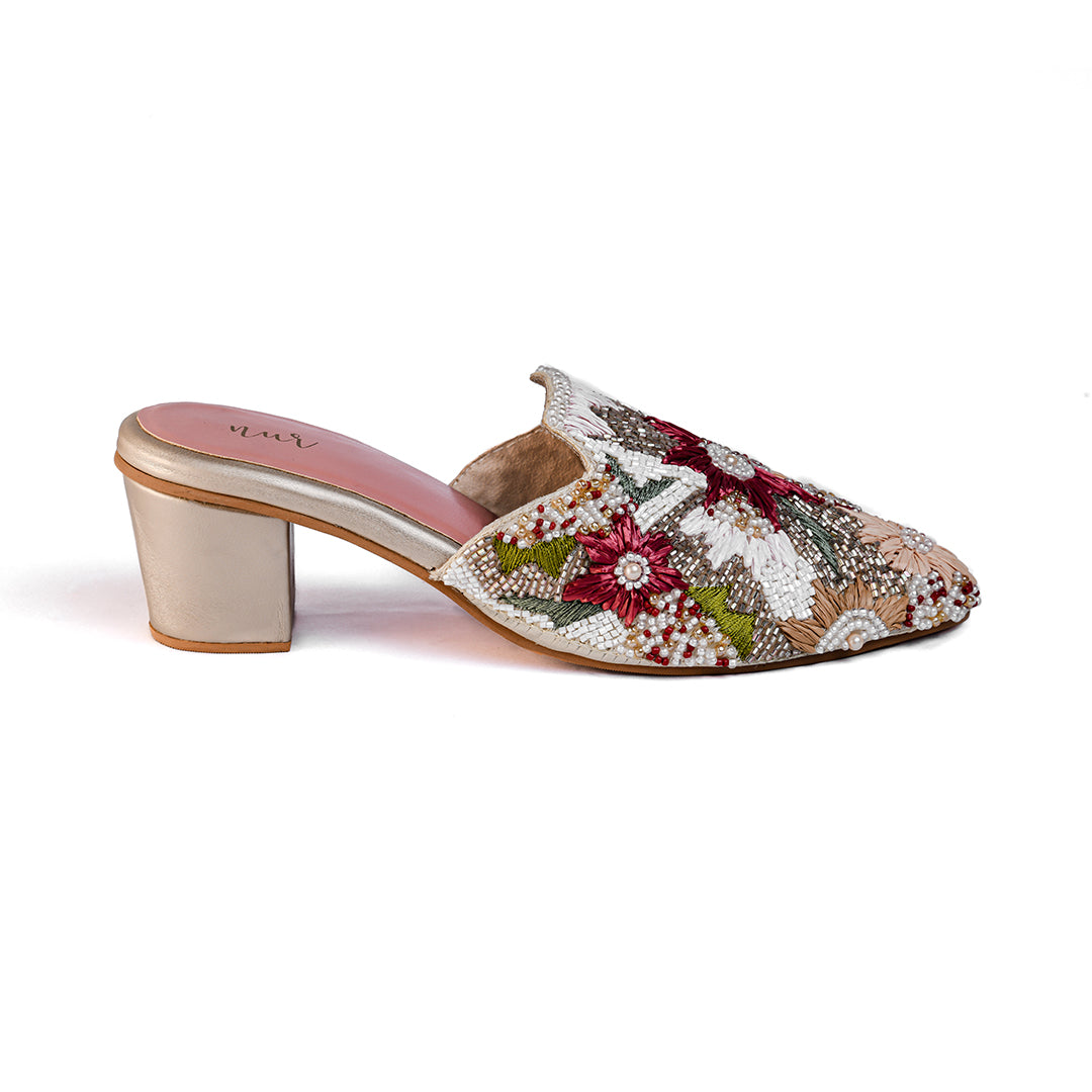 Floral Fushion Heels
