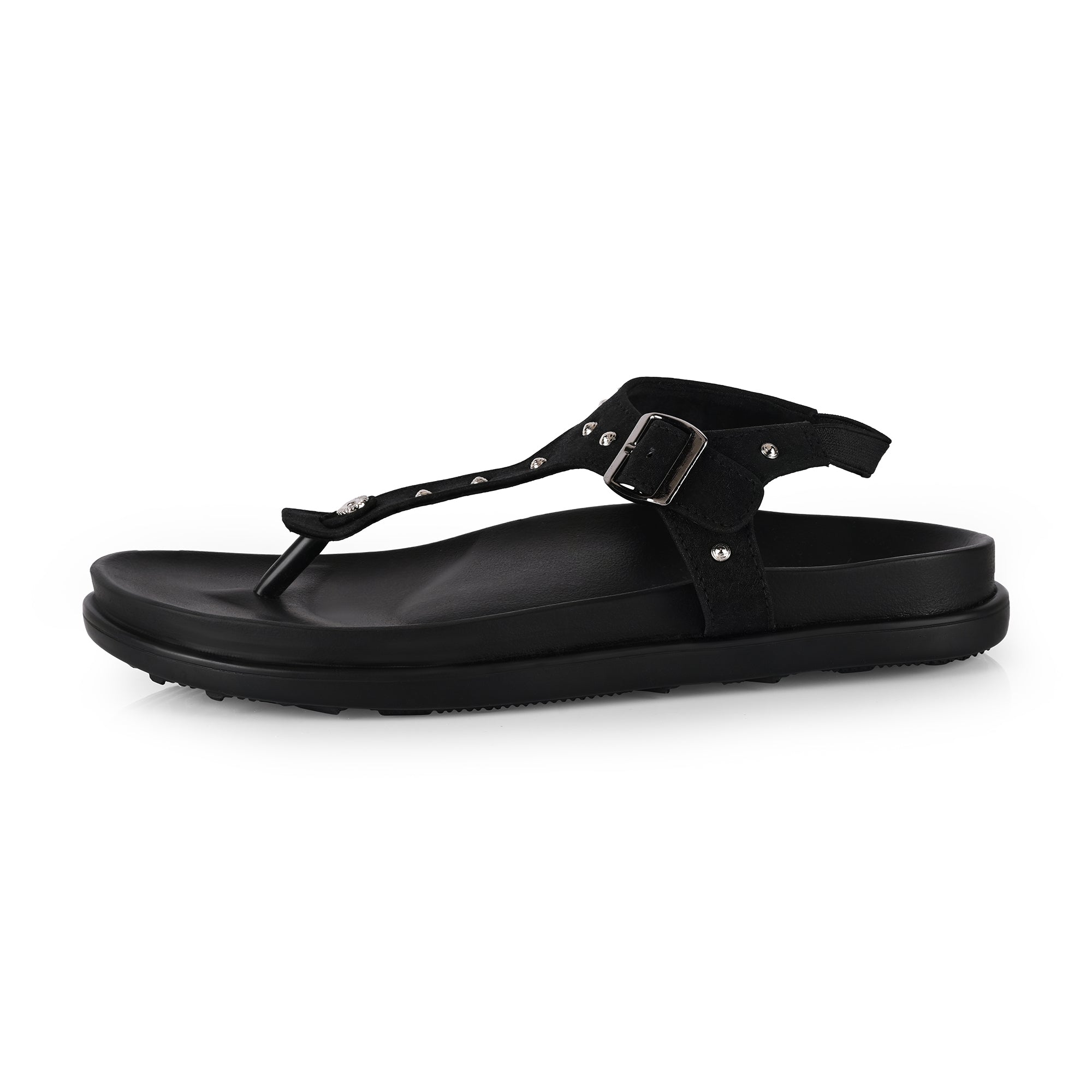 Velvet Rain Sliders - Black
