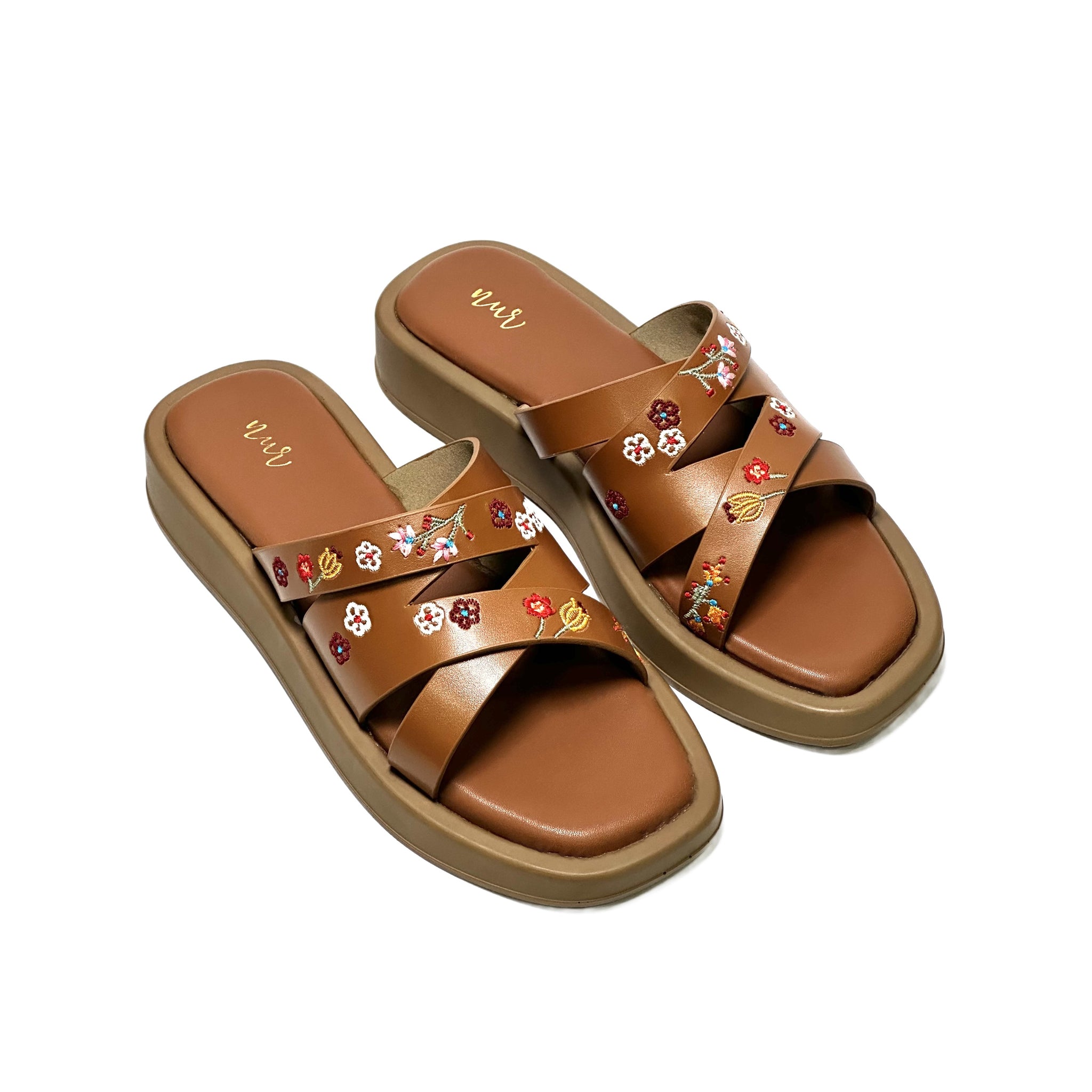 Tan Fan Sliders