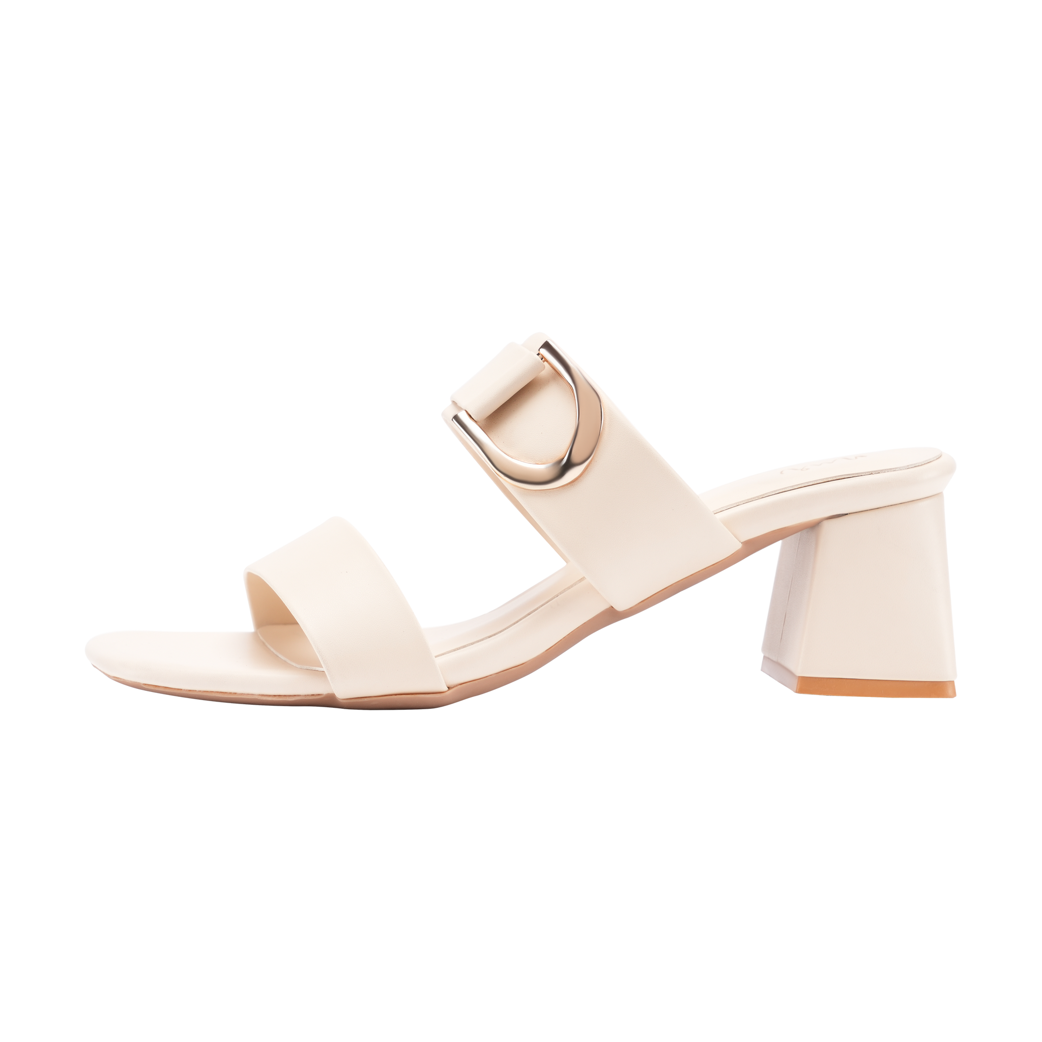 Beige Glaze Heels