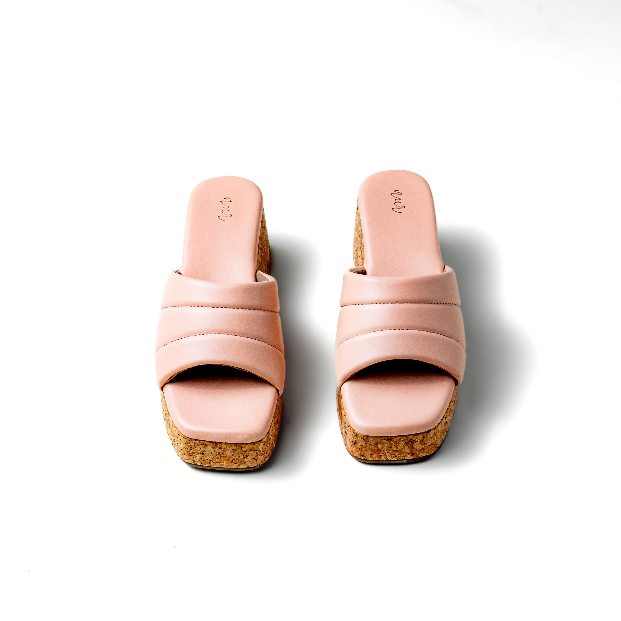 Snug Hug Platforms - Blush Pink Heels